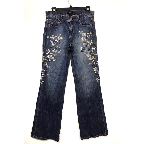 Arden B. Beaded Jeans - Picture 1 of 3